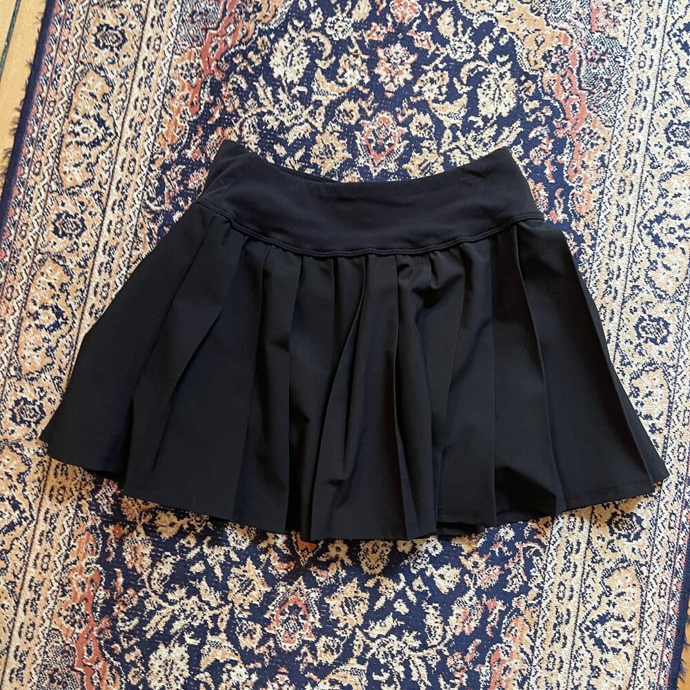 Black NEW Fabletics Tennis Skirt (S)